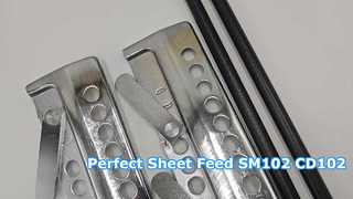 SM102 CD102 เครื่องจักรการพิมพ์ออฟเซตแผ่นหยุด 66.015.113